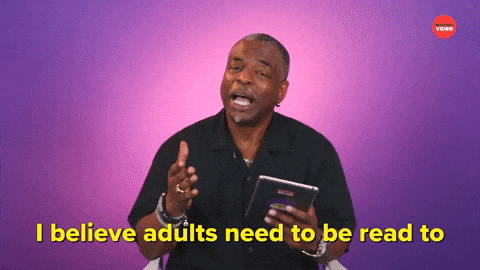 Gif named adults need to read too