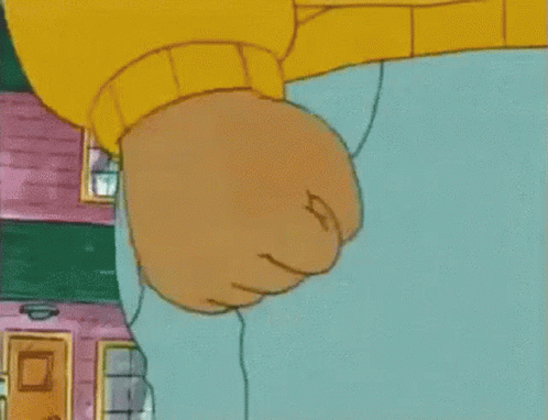 Gif named arthur fist