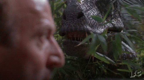 Gif named clever girl