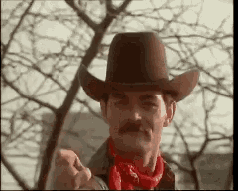 Gif named Cowboy pointing