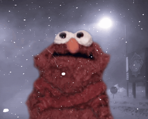 Gif named freezing-elmo-meme-it's-cold