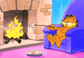 Gif named garfield marshmallow
