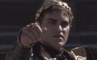 Gif named gladiator thumbs up