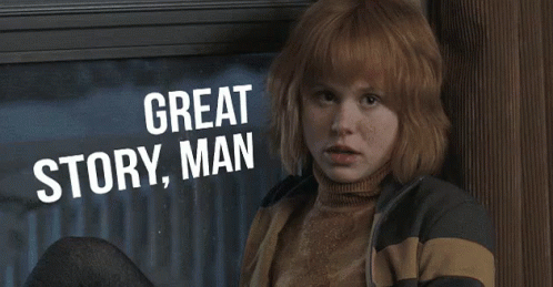 Gif named great story man