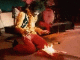 Gif named Hendrix guitar fire