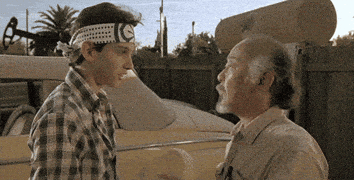 Gif named karate kid wax on wax off