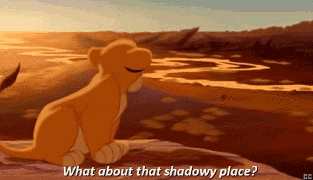 Gif named lion king shadowy place