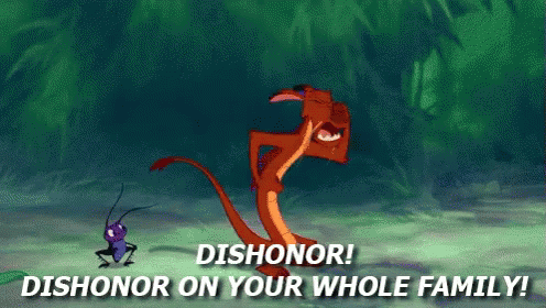 Gif named mulan-dishonor