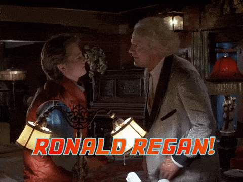 Gif named Ronald Reagan, the actor?