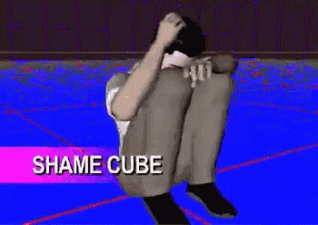 Gif named shame cube
