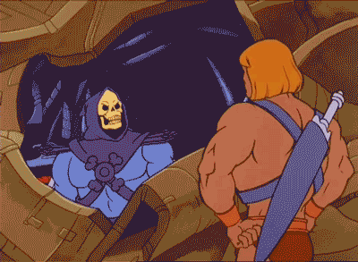 Gif named skeletor rocket pack