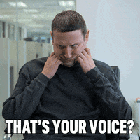 Gif named that's your voice