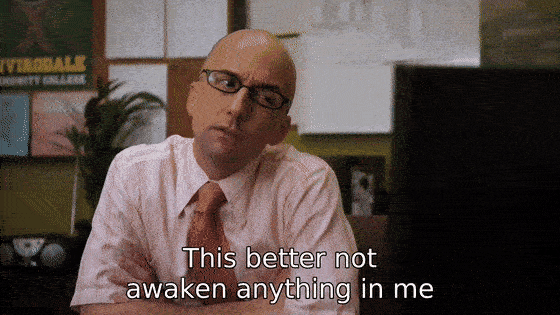 Gif named This better not awaken anything in ne