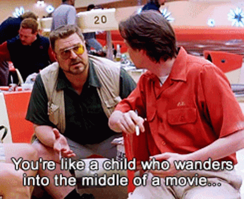 Gif named your like a child who wanders into the middle of a movie